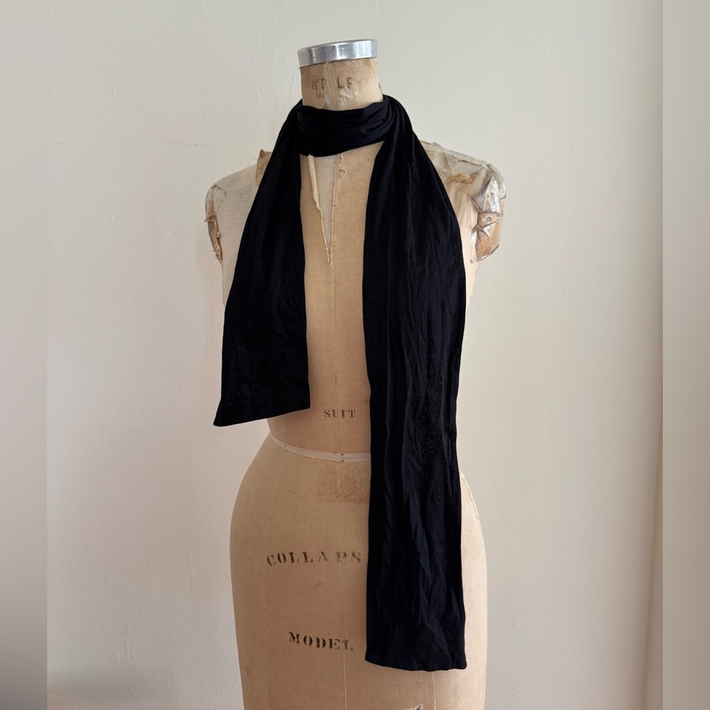 NWT Eres scarf black made in france